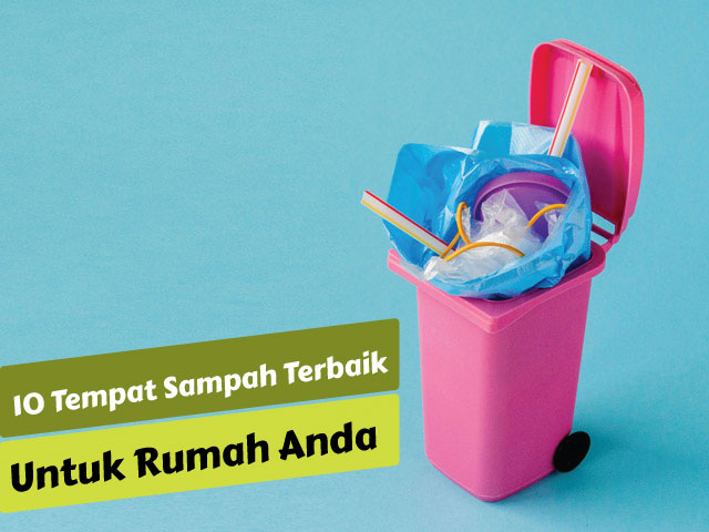 10 Tempat Sampah Terbaik Untuk Rumah Anda