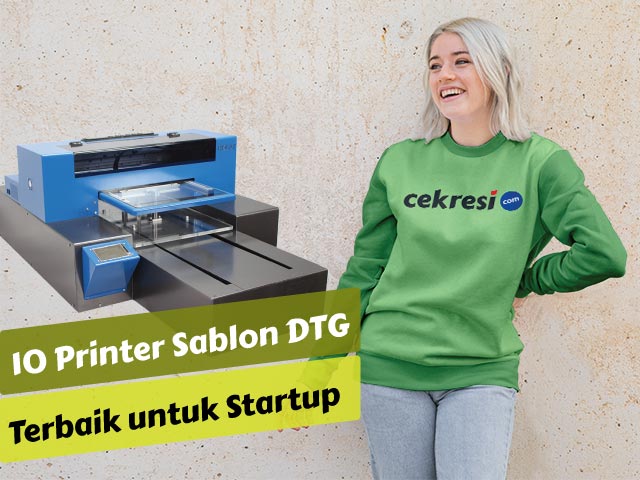 10 Printer Sablon DTG Terbaik untuk Startup