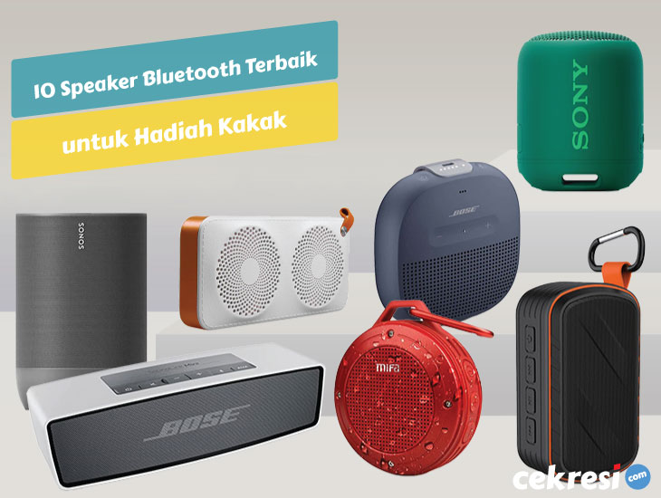 10 Rekomendari Speaker Bluetooth Terbaik untuk Hadiah Kakak