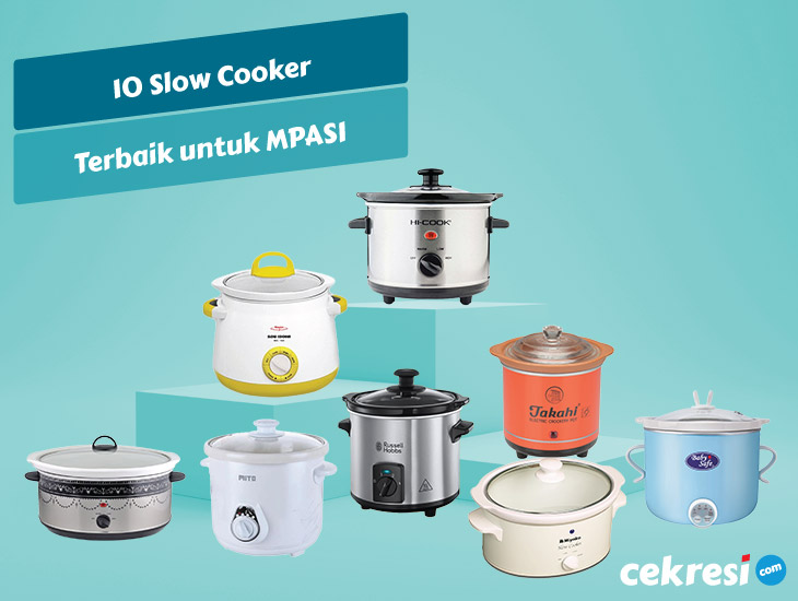 10 Slow Cooker Terbaik untuk MPASI