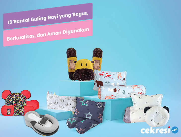 13 Bantal Guling Bayi yang Bagus, Berkualitas, dan Aman Digunakan