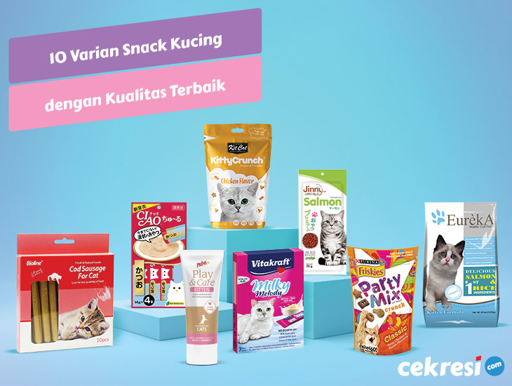 Berikan Nutrisi Lebih dengan 10 Varian Snack Kucing Kualitas Terbaik