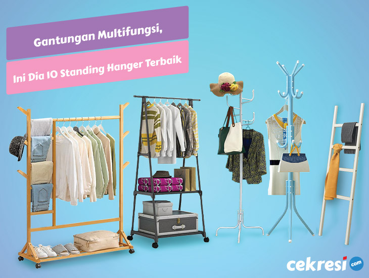 Gantungan Multifungsi, Ini Dia 10 Rekomendasi Standing Hanger Terbaik